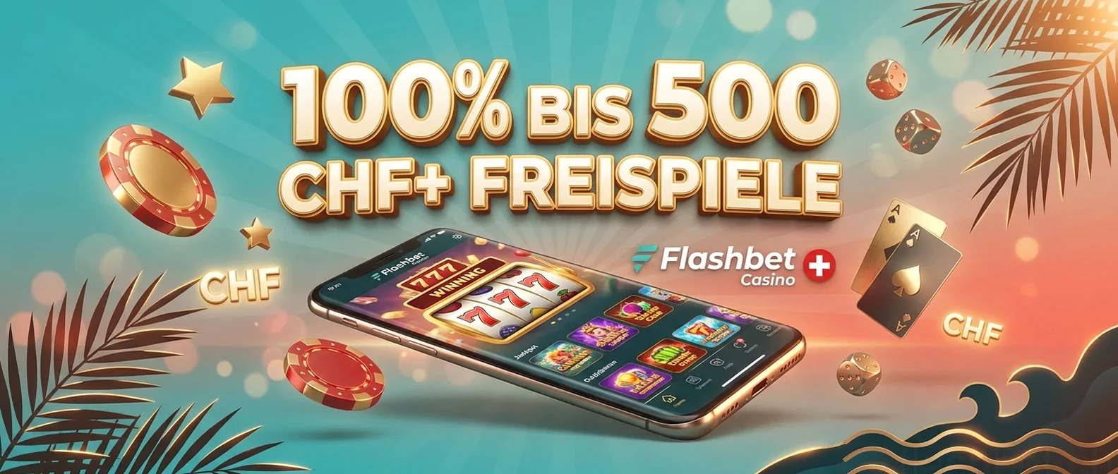 100% BIS 500 CHF+ FREISPIELE